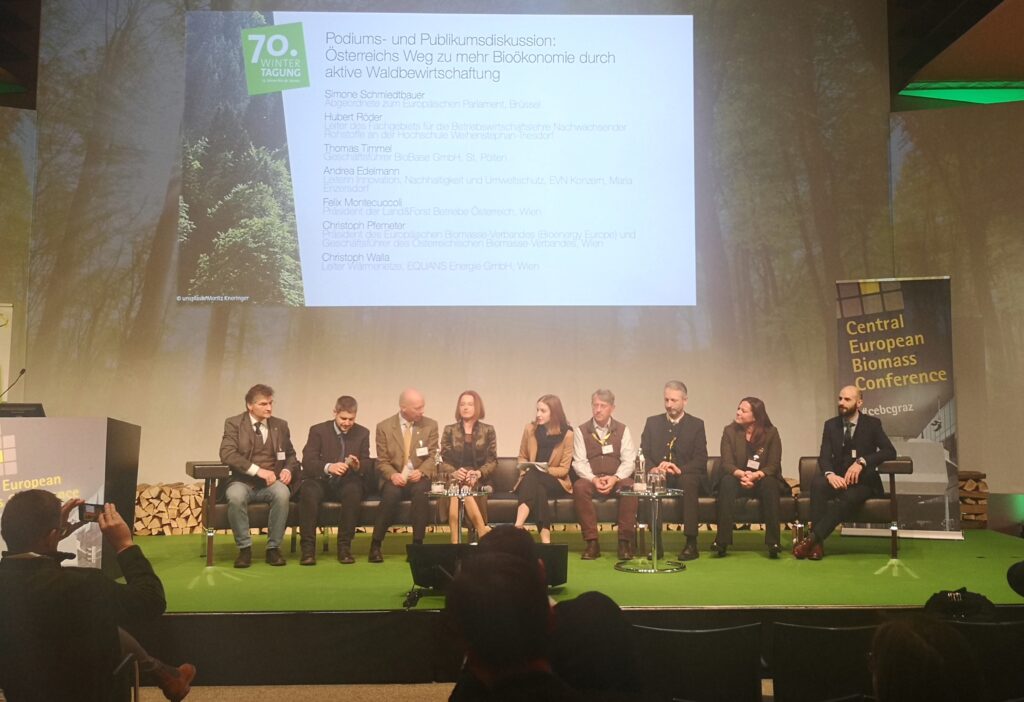 BioBase bei der Wintertagung des Ökoszialen Forums Podiumsdiskussion
